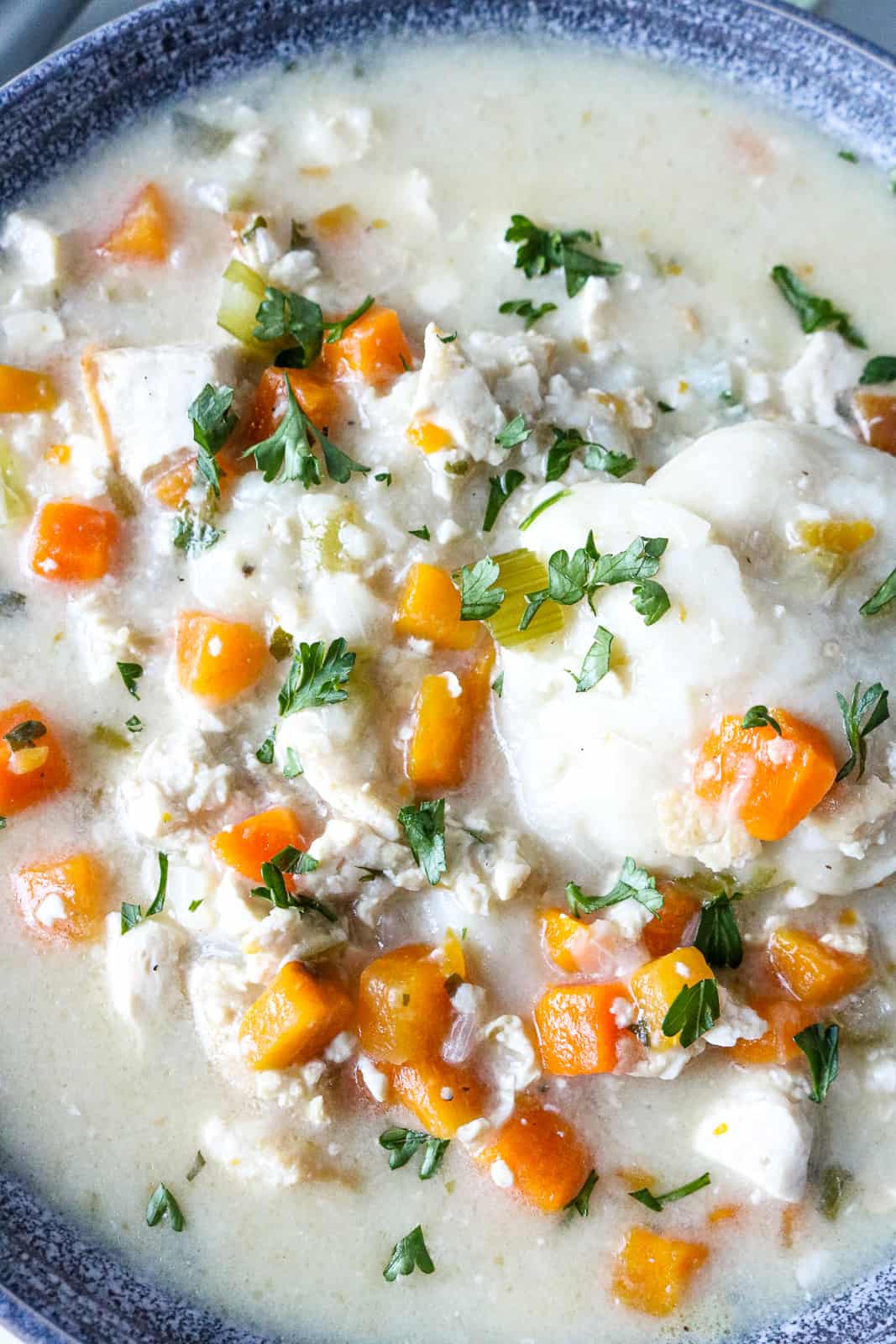 The Best Vegan Chicken And Dumplings Soup Savory Thoughts