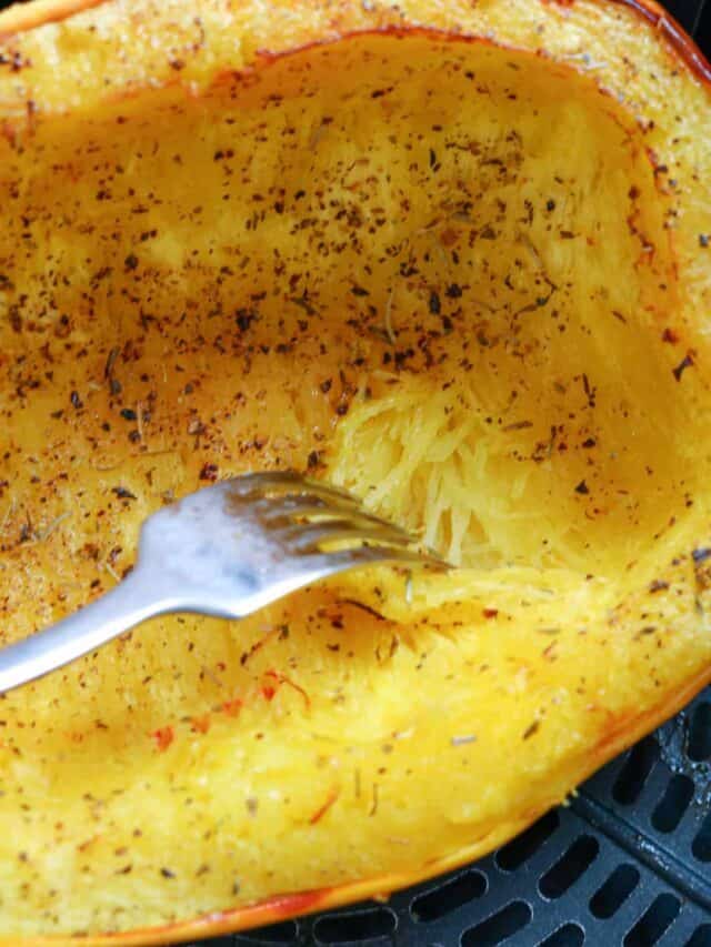 Air Fryer Spaghetti Squash