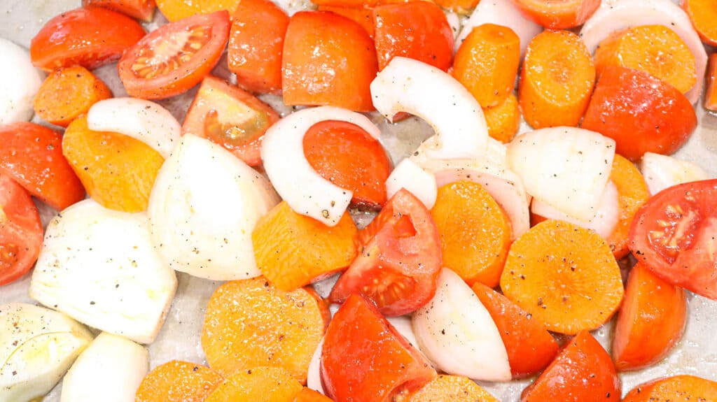 Easy Tomato Carrot Soup Recipe Savory Thoughts