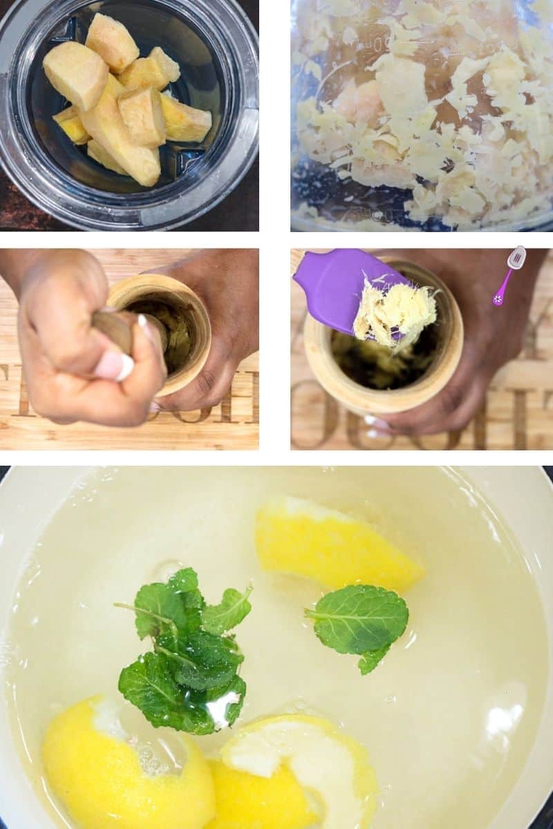 Tea preparation with step by step pictures