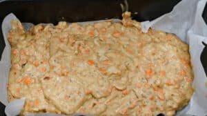 batter for carrot loaf