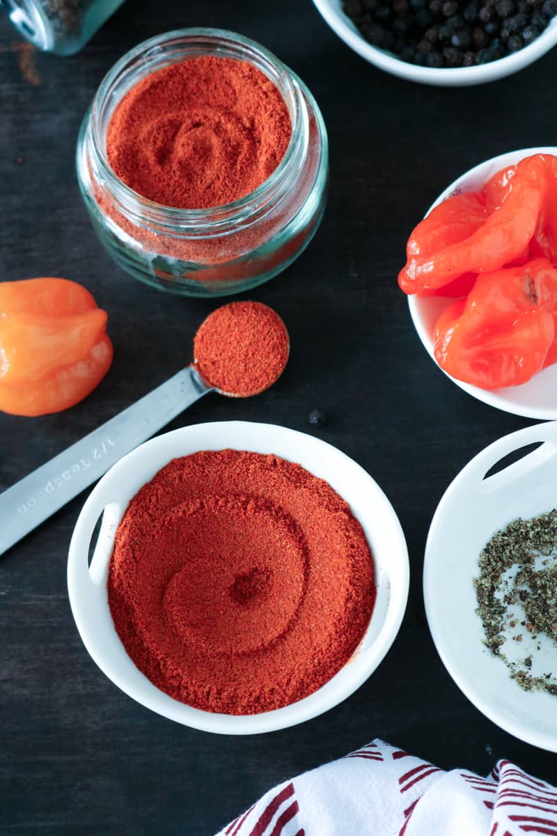 cayenne pepper on white bowl