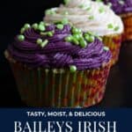 Baileys Irish Cream Cupcake Pinterest Pin