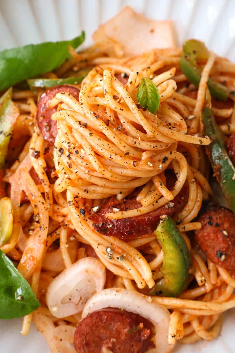 True To Goodness Haitian Spaghetti Savory Thoughts