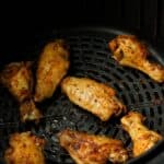 Instant Pot Air Fryer Chicken Wings Pinterest Pin