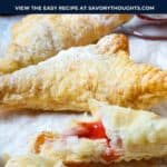 Strawberry Turnovers Pinterest Pin