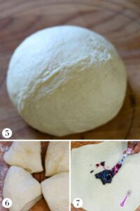 step by step to make twisted bread