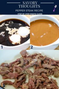 pepper steak step by step photo guide