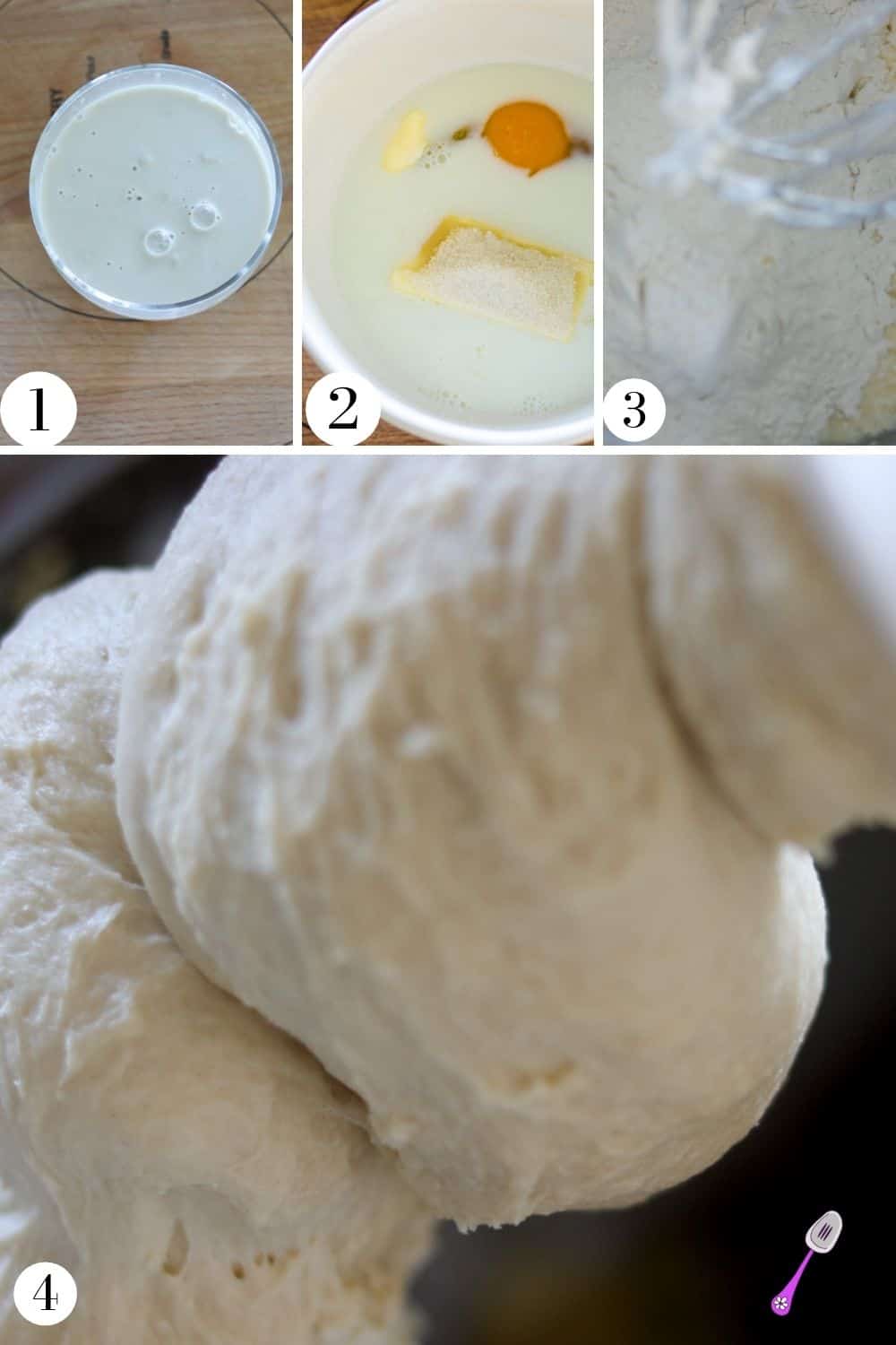 twisted bread step by step