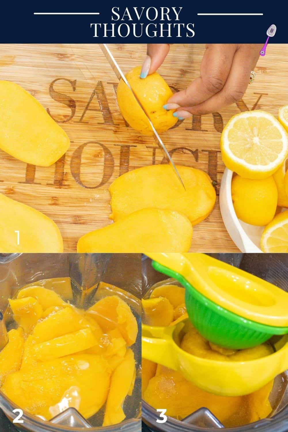 3 pictures of lemonade step by step guide