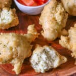 multiple Haitian Marinade on cutting board