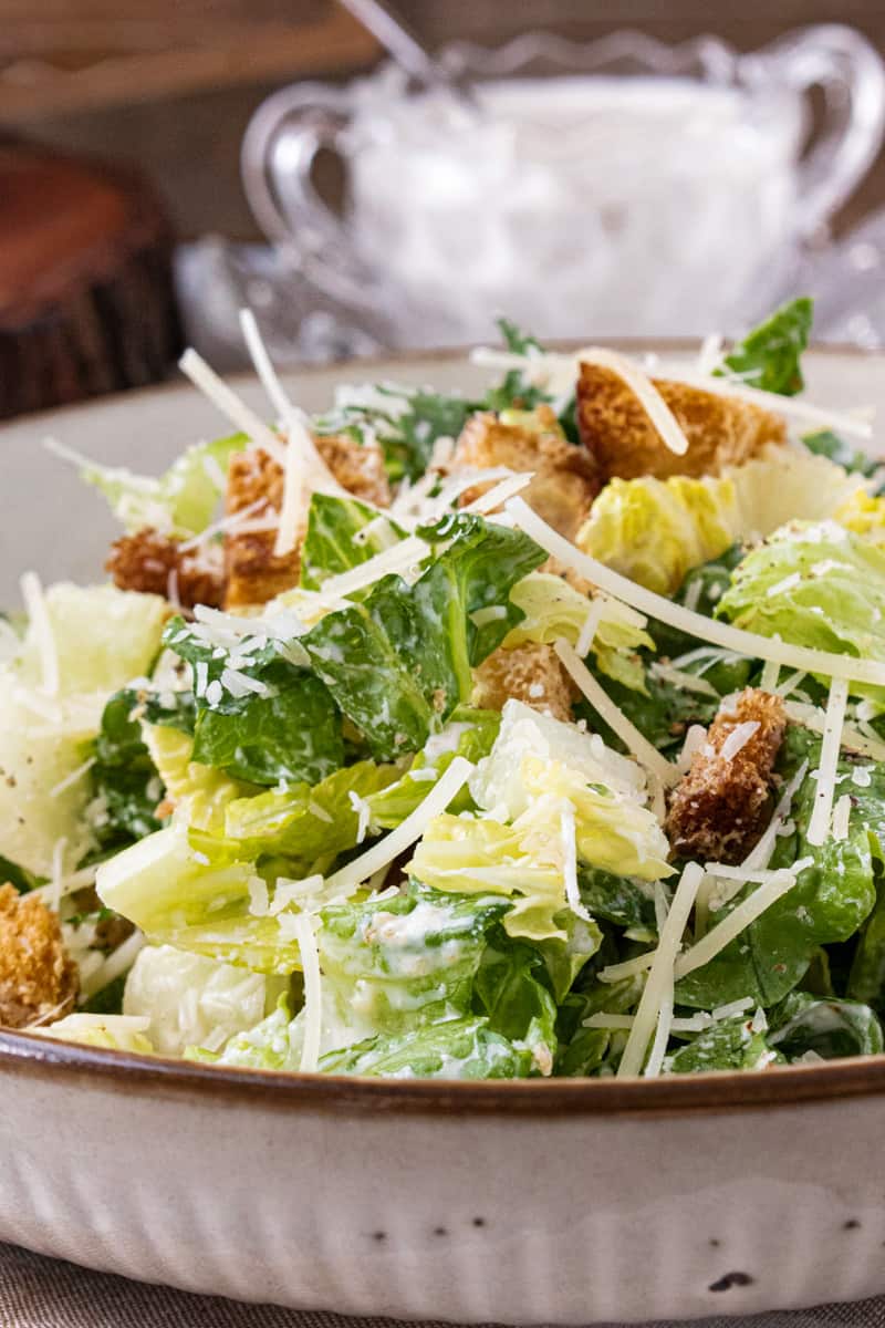 Homemade Caesar Salad Recipe Savory Thoughts