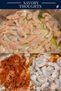 Ingredients - step by step photo guide
