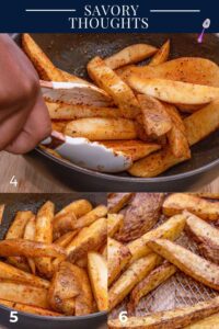 step by step guide to make wedges