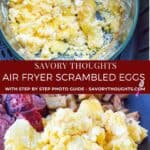 Scrambled Eggs In Air Fryer Recipe Pinterest Pin