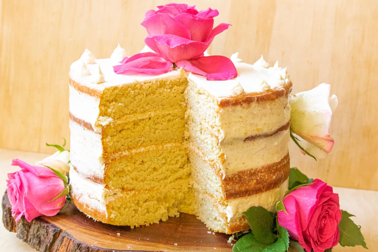 Buttery Haitian Cake With Cream Cheese Icing Savory Thoughts