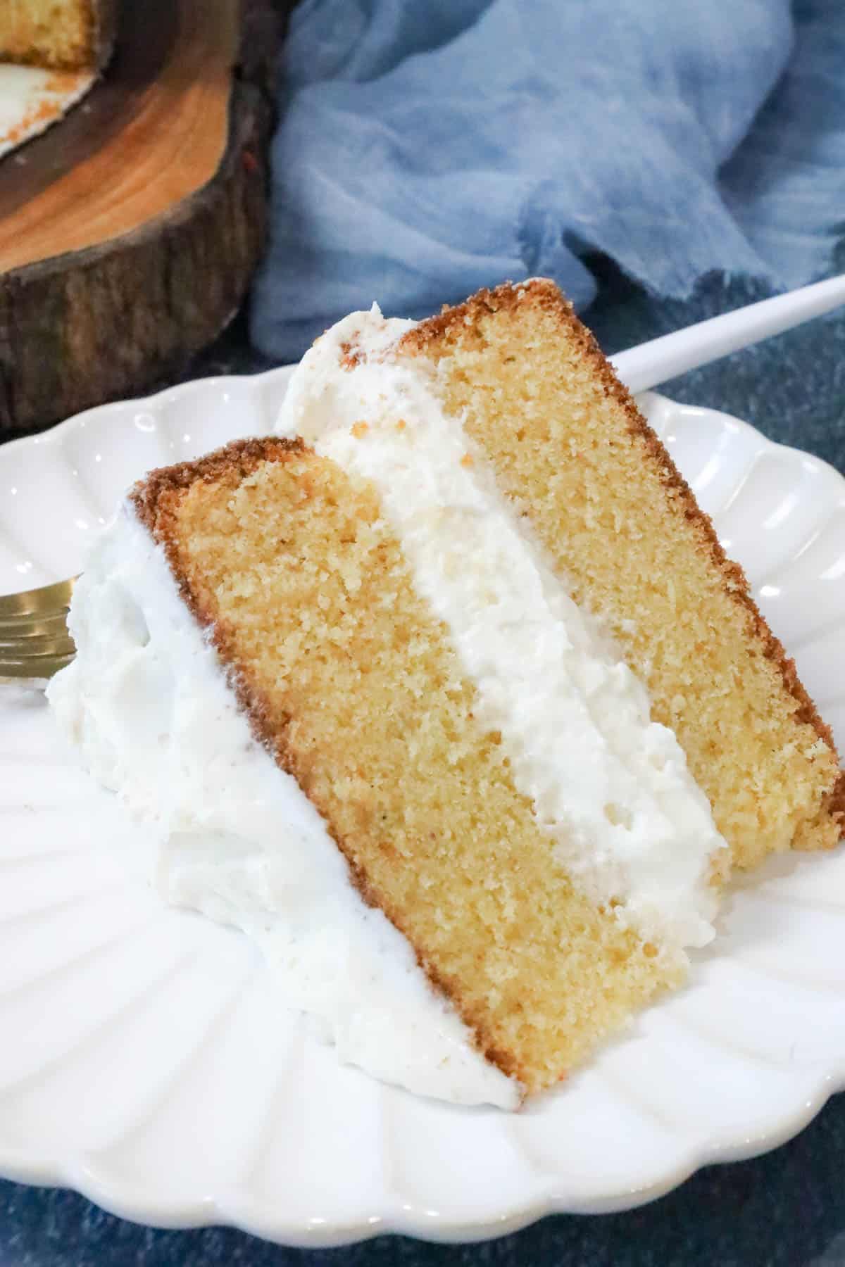 Haitian Cake with icing in the middle