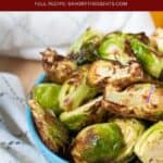 air fryer Brussel Sprouts recipe pint