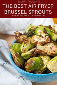 air fryer Brussel Sprouts recipe pint