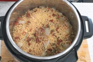 cooked instant pot Haitian pitimi
