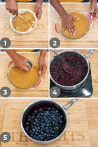 steps to make no bake pie