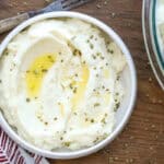 homemade sour cream mashed potatoes
