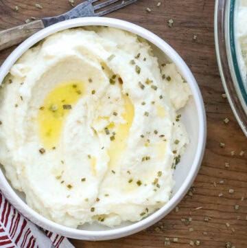 homemade sour cream mashed potatoes