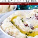 Creamy Instant Pot Red Mashed Potatoes Pinterest Pin