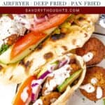 Falafel Recipe Pinterest Pin