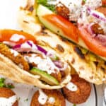 falafel prepared 3 ways