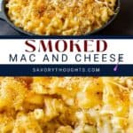 Smoked Mac and Cheese Pinterest Pin