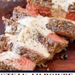 Steak au poivre Pinterest Pin