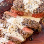 steak au poivre with creamy sauce