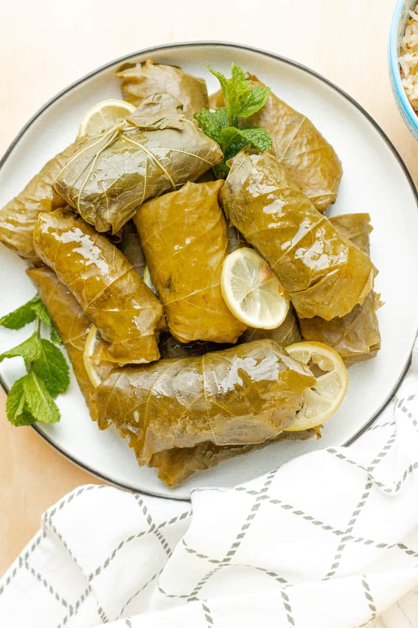 Stuffed Grape Leaves NUTRITION LINE