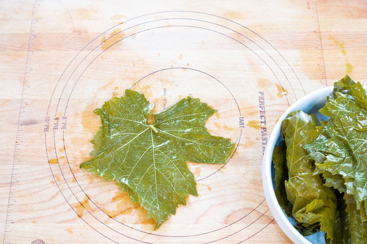 How To Make The Perfect Stuffed Grape Leaves (Healthy Version) Savory Thoughts