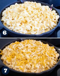 steps 6 to make Mac and cheese