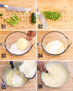 Jalapeño Cornbread step by step 1