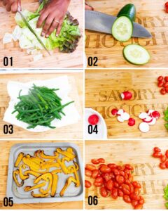 Step 1 - Salad Nicoise