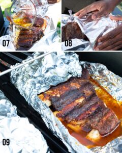 step 2 to make 321 ribs