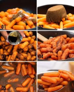 step by step guide to make instant pot carrots