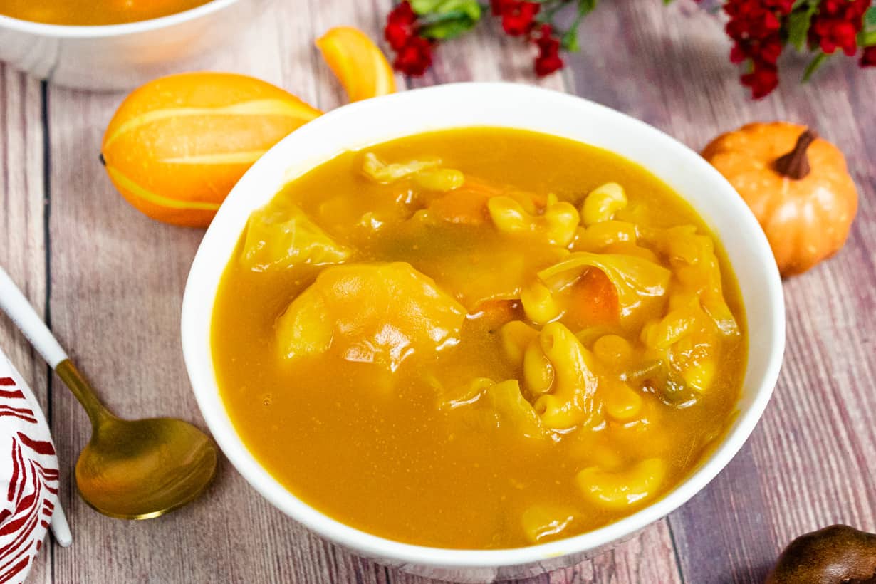 Vegan Soup Joumou (Haitian Pumpkin Soup) Savory Thoughts