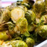 Cooked Brussel Sprout Stalk