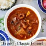 French Classic Fennel & Veal Stew Pinterest Pin - Savory Thoughts