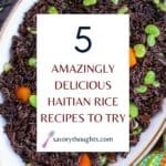 Haitian rice Recipes Pinterest Pin