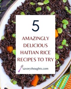 Haitian rice Recipes Pinterest Pin