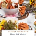 thanksgiving table setting for small thanksgiving dinner and guide