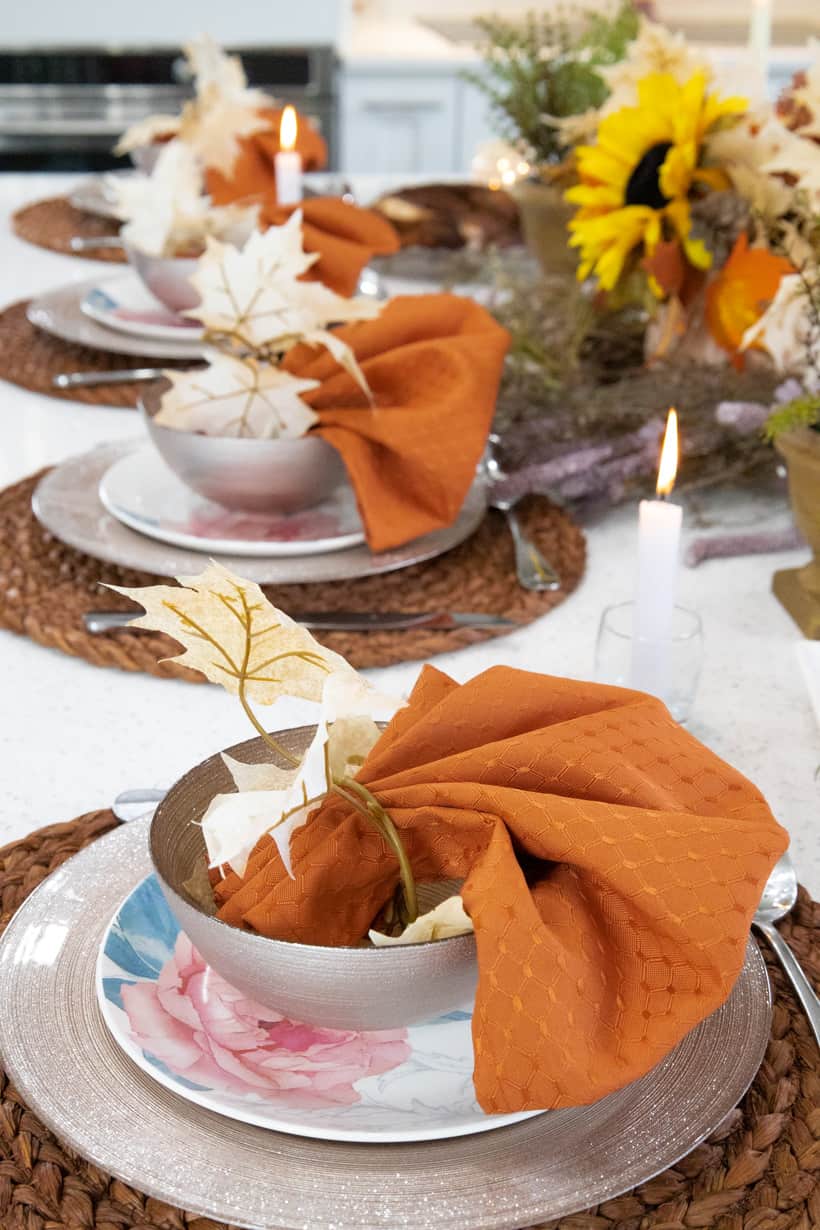 thanksgiving table setting for small thanksgiving dinner and guide