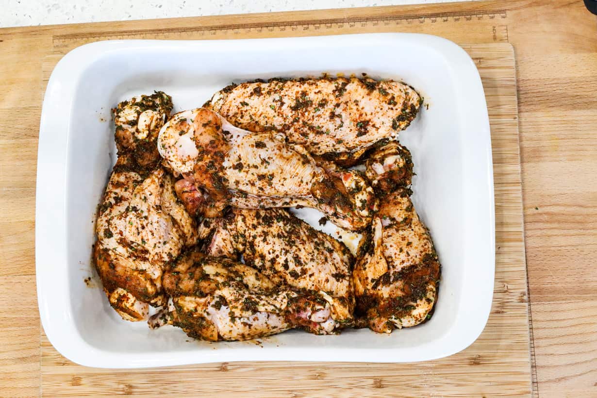 Crispy Baked Turkey Wings - Sweet Cs Designs