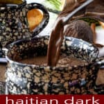 Haitian Hot Chocolate Pinterest Pin - Savory Thoughts