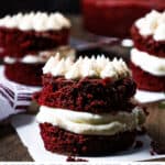 Mini red velvet cake Pinterest Pin